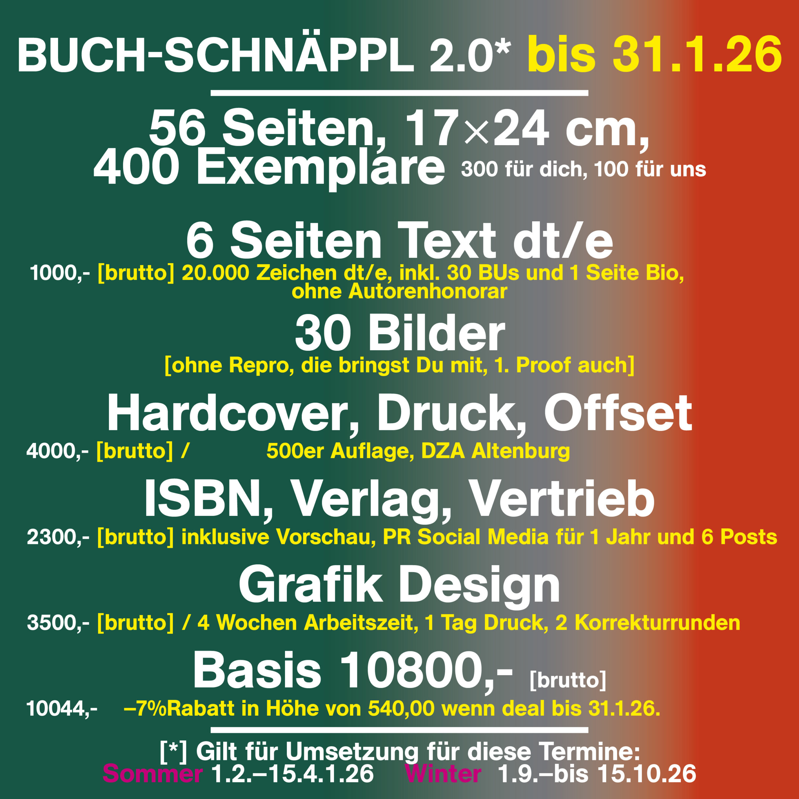 Buchschnapp 2.0 </br> Aktion bis 31.1.26